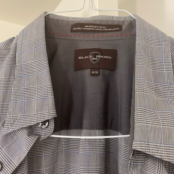 BLACK and BROWN dress shirt - grey - Picture 2 of 2